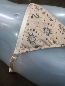 Celestial Print Thong Panty🖤