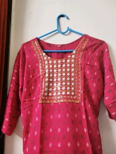 Pink Kurta