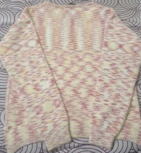 Patterned Knit Sweater
