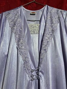 Night Dress With A Robe