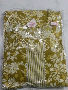 Floral Print Kurta
