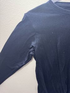 Black Crossover Top