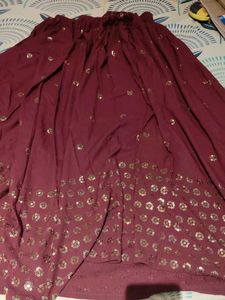 Maroon Skirt