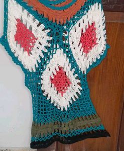 Crochet Colorful Top