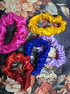 Satin Scrunchies