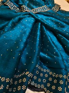 Hot Bollywood Silk Blend Saree With Free Petticoat