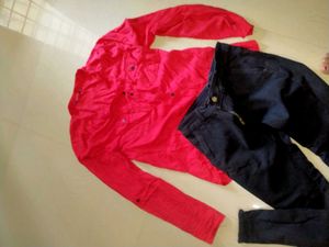 Combo Jeans And Shirt