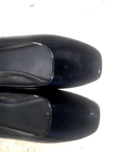 Black Formal Party Club Jutti With Weared Socks