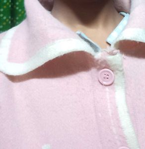 Pink Cardigan with Pockets