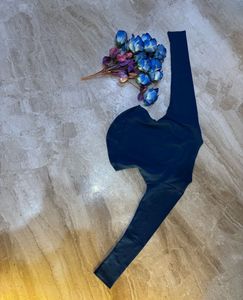 Blue Long Sleeve Top.SIZE-30-34.NEW WITHOUT TAG