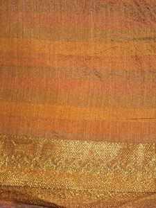 Silk Saree with Gold Border