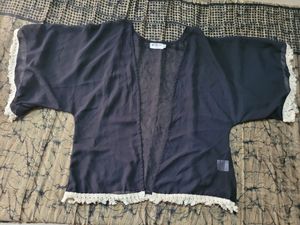 myntra black shrug