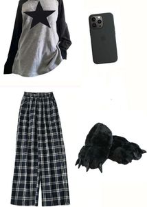 Plaid Goth Unisex Pants