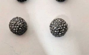 Sparkly Stud Earrings (Pack Of 2)