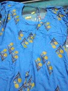 Gorgeous Kurta...With Back Side Latkans🧿💙