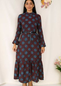 Floral Print Midi Dress