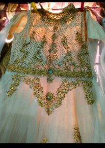 Girls&#39; Gold Embellished Dress