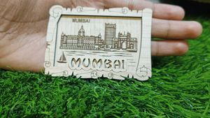 Wooden Fridge Magnet.