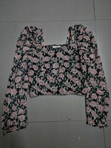 Floral Crop Top