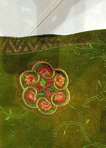 Green Saree