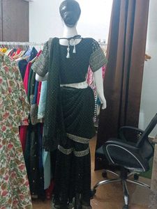 WRAP OR INDO- WESTERN SAREE