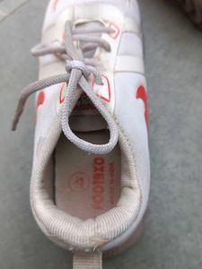 White Sport Shoe For Kids