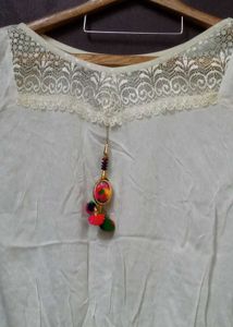 Stylish Off-Shoulder White Top