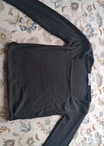 Black Long Sleeve Top