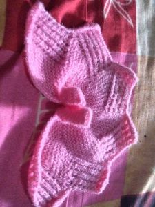 Pink Handmade laddu Gopal Dress