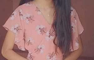 Floral Blouse with Tie Details