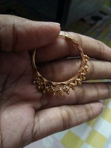 Golden Hoop Earrings