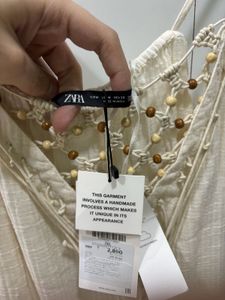 Zara Hand Made Top