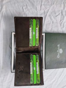 Woodland Leather Wallet with Box