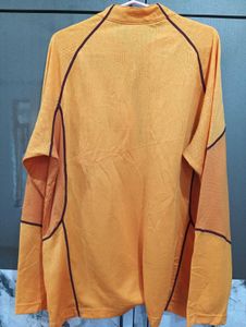 THE RED FACE Half-Zip Long Sleeve T-Shirt