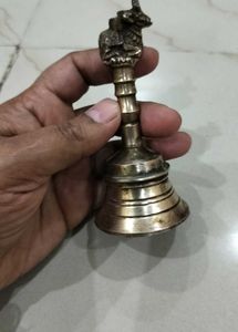 Vintage Brass Hindu Prayer Bell