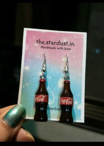 Coca Cola Earrings