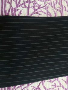 Pinstripe Flare Leg Trousers
