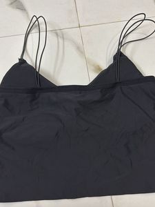 Black Cami Crop Top