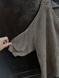 Crochet Cover Knitted Top