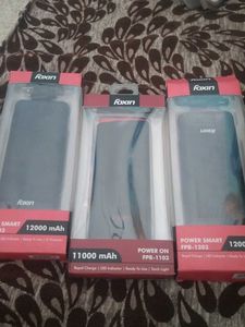 Foxin Power Bank Set Of 3