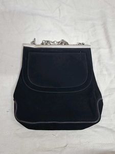 Black Swad Valvet Purse