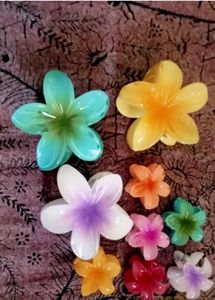 9pcs Flower Hair Clips