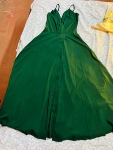 Emerald Green Dress