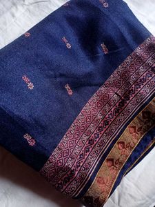 Fancy Saree Detail Design Pallu With Lace