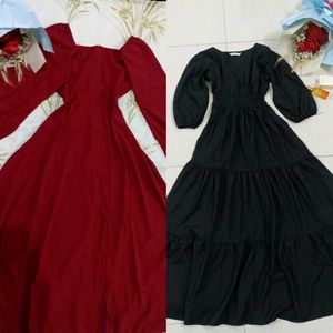 COMBO of 2 Maxi Dress Gown❤✨😱