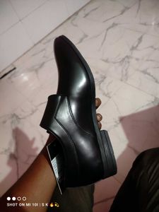 Black Formal Shoes 42 Fixed Price
