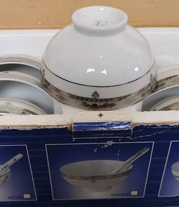 12 Pieces Bowl With Spoon Set