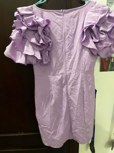 Ruffled Mini Dress