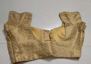 Gold Brocade Blouse