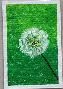 Acrylic painting on Canvas board